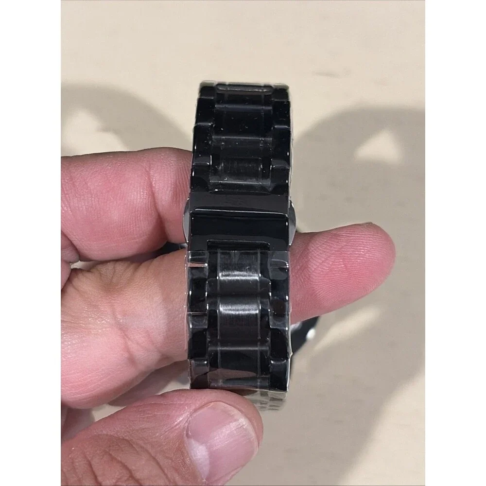 Montres Prestige 44MM MPW-0322 Mens Watch Black New In Box